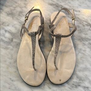 Cole haan nike air faux snakeskin Sandals